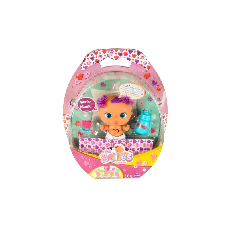 THE BELLIES - Muñeca Interactiva The Bellies Muak Muak 17Cms