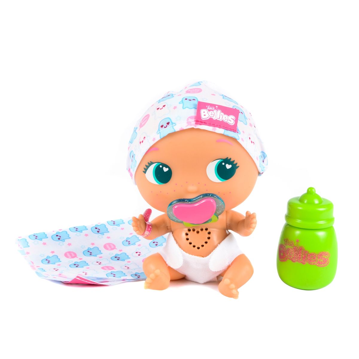 THE BELLIES - Muñeca Interativa The Bellies Muñeca Bobby Boo 17Cms