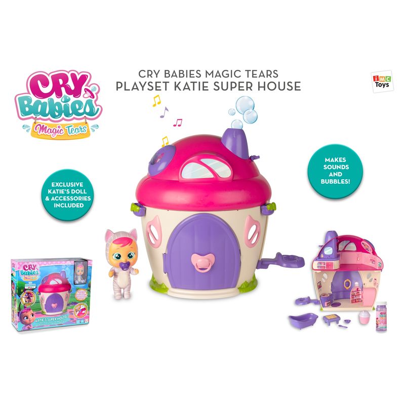 CRY BABIES - Cry Babies Magic Tears Superhouse + Katie