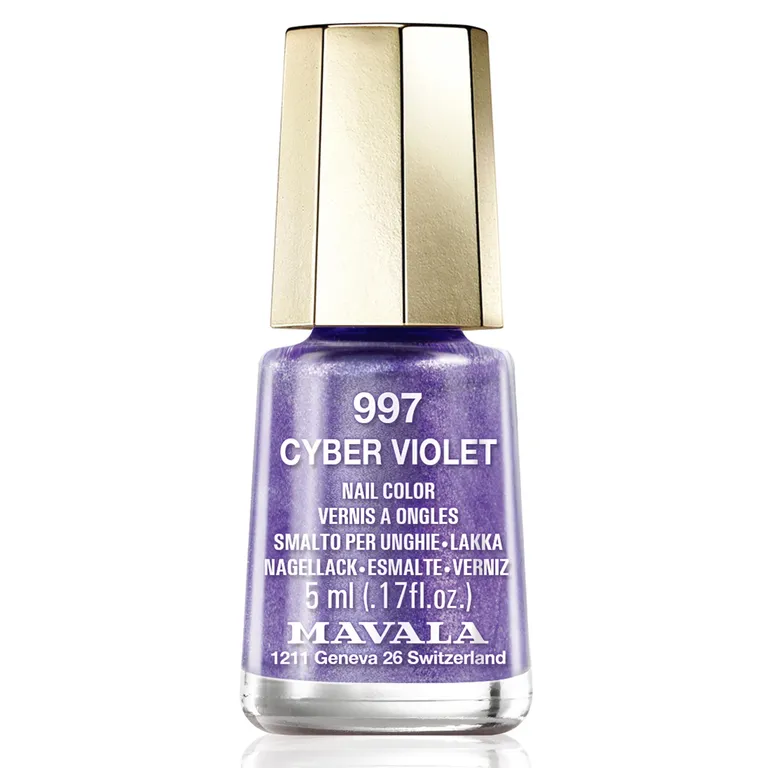 Esmalte De Uñas Minicolor 997 Cyber Violeta 5 Ml