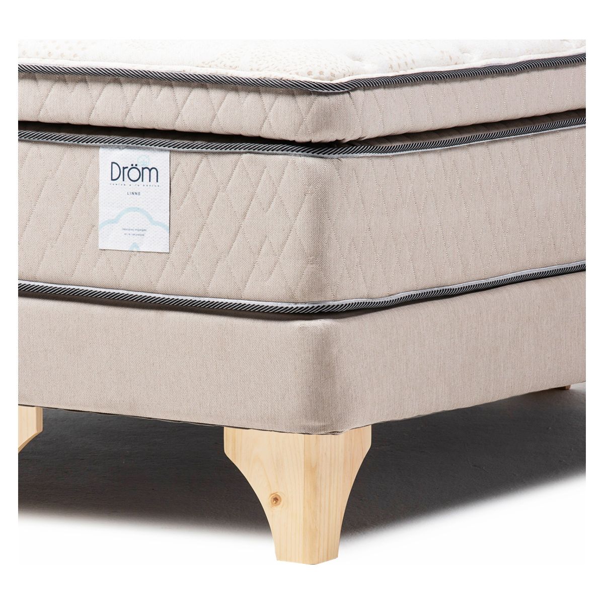 DROM - Cama 2 plazas Drom Linne 150x200 cm