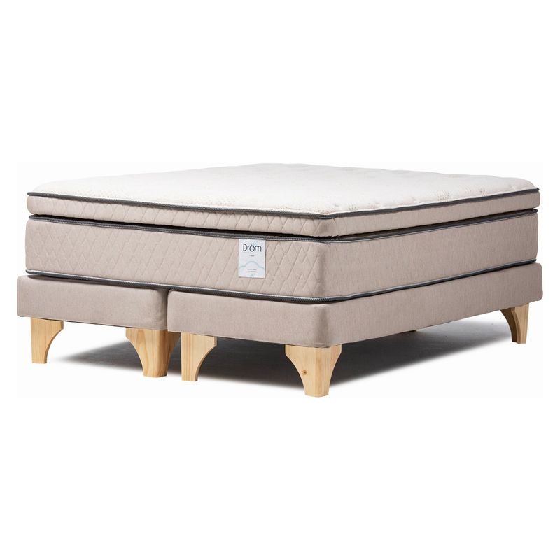 DROM - Cama Super King Drom Linne 200x200 cm