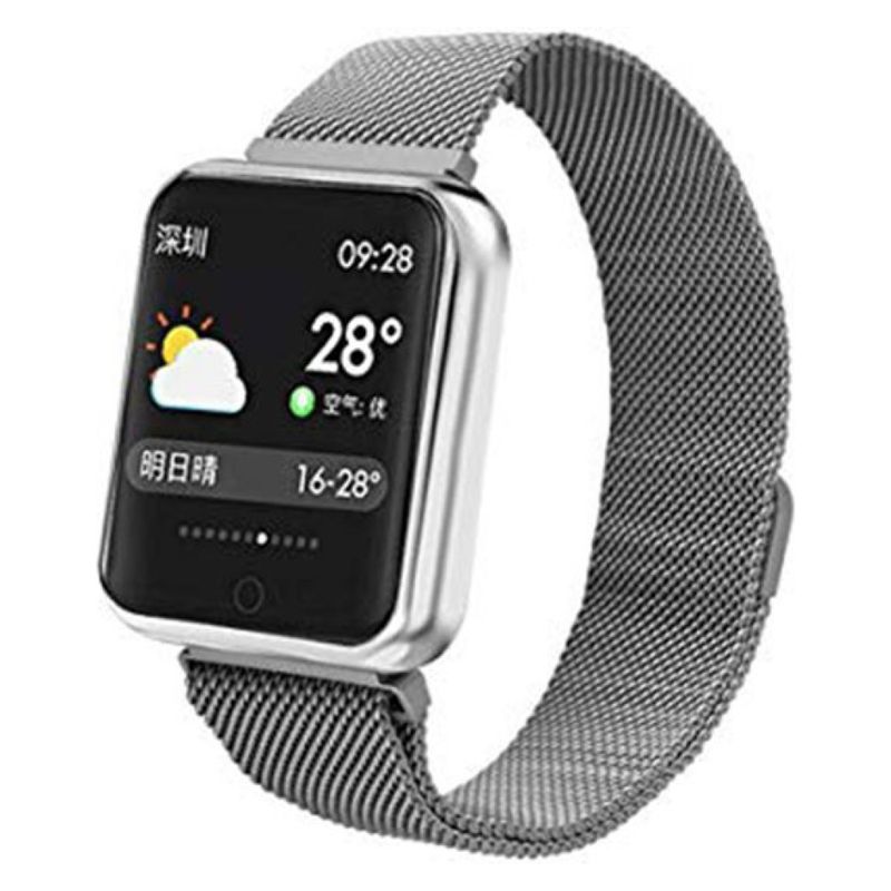 TODOBAGS - Reloj Smart Watch P68 Inteligente Plata