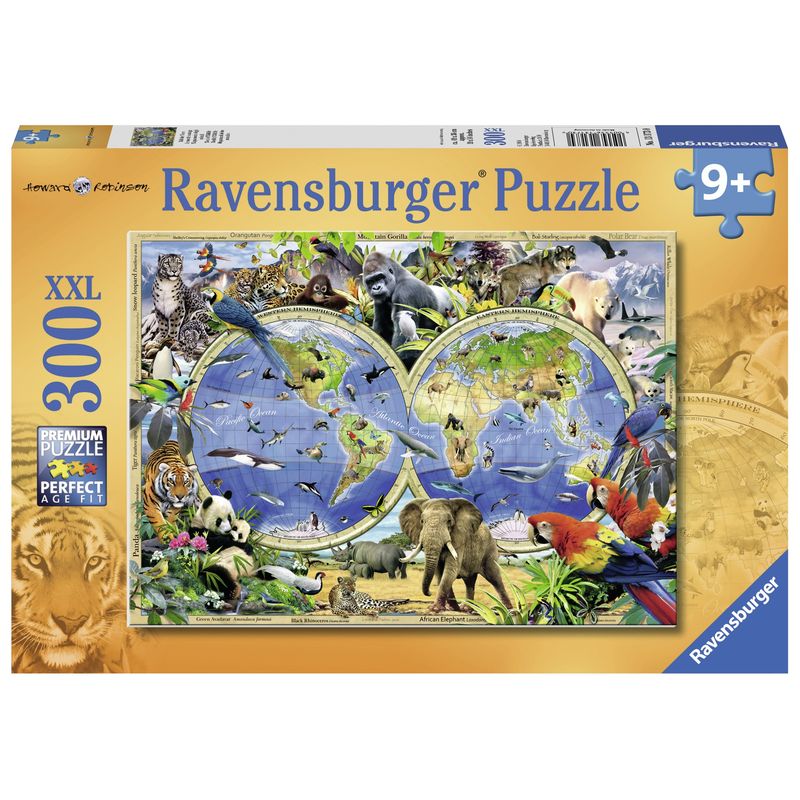 RAVENSBURGER - Ravensburger Puzzle Xxl Mundo Salvaje 300 Piezas