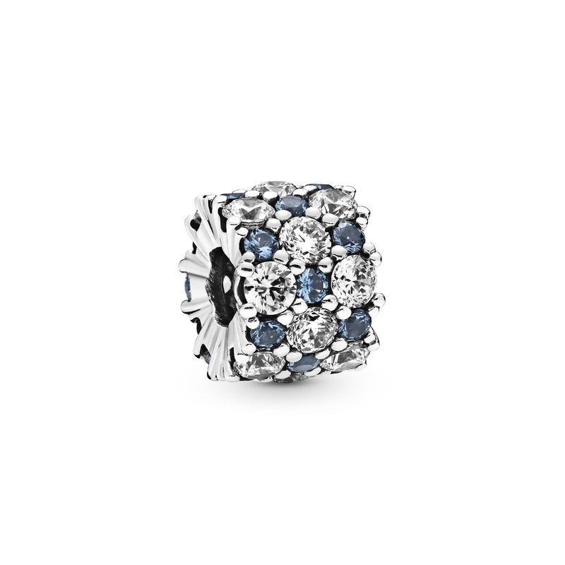 PANDORA - Charm Brillo Transparente De Plata Mujer Pandora