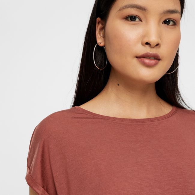 VERO MODA - Polera Lisa Manga Corta Mujer Vero Moda