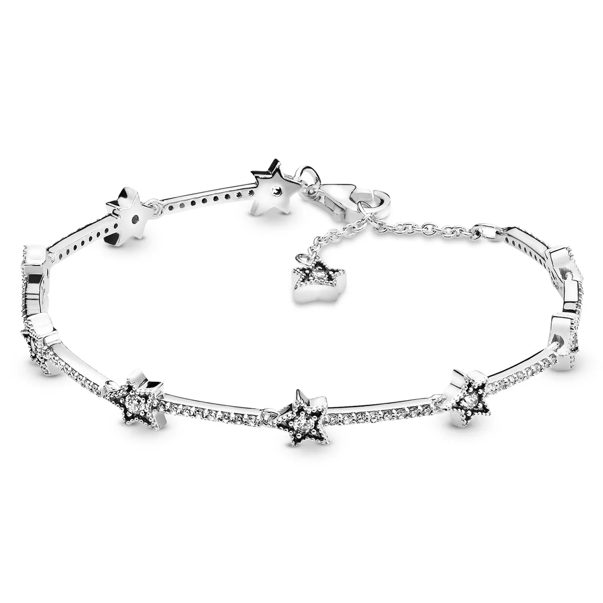PANDORA - Pulsera De Plata Mujer Pandora