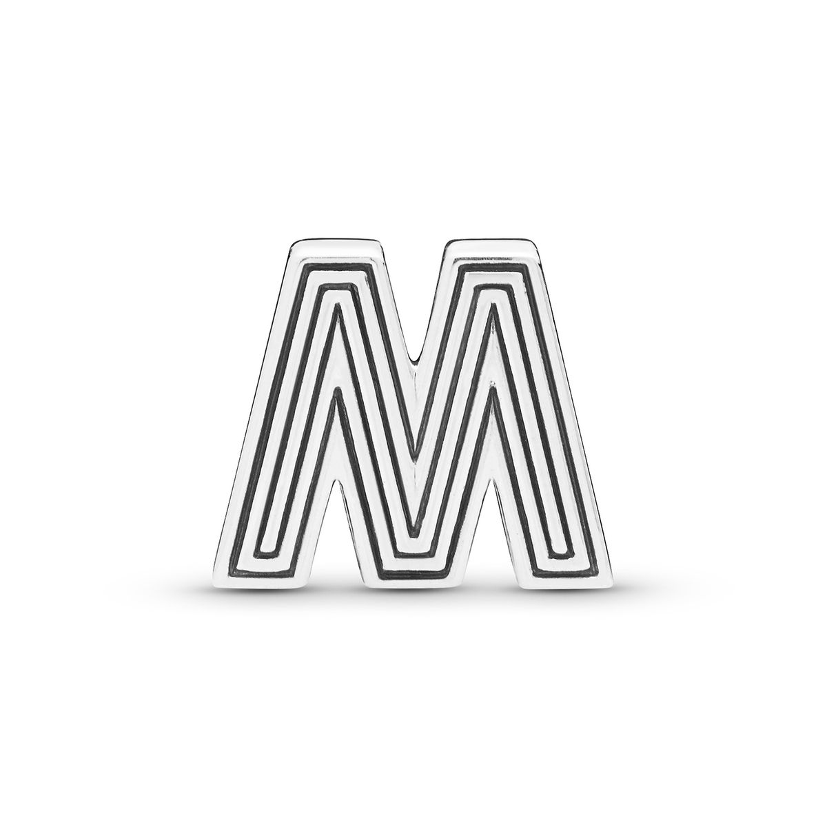 PANDORA - Charm Reflexions Letra M De Plata Mujer Pandora