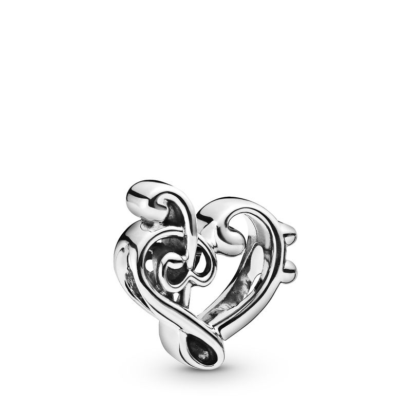 PANDORA - Charm Corazón Clave de Sol