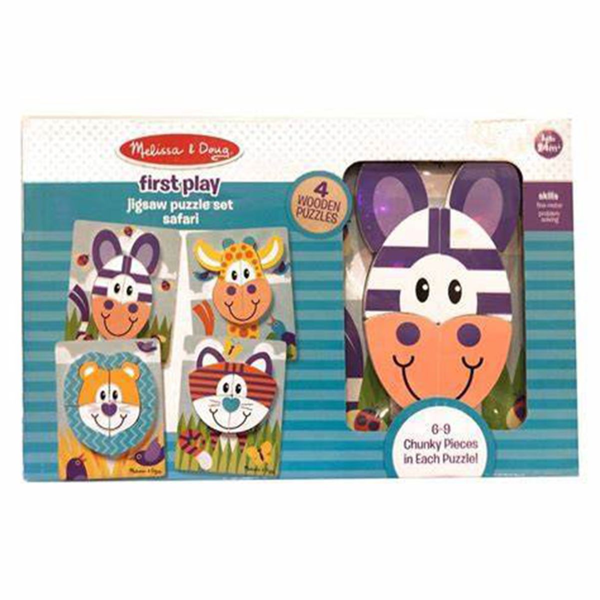 MELISSA & DOUG - First Play Jigsaw Puzzle Set Farm Melissa & Doug