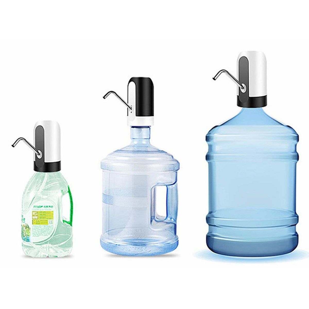 GENERICO - Dispensador de Agua Automático Recargable USB