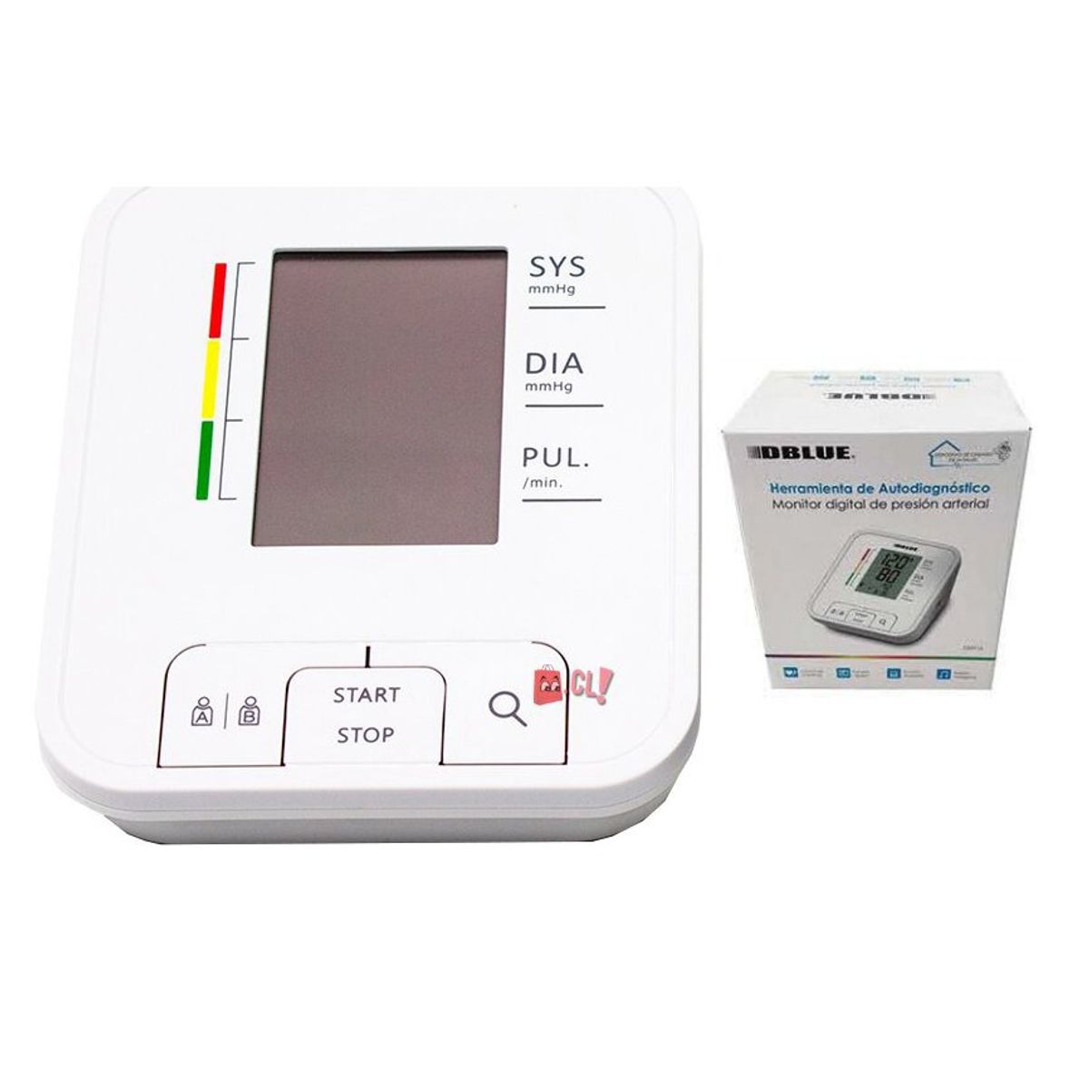DBLUE - Medidor Digital De Presión Arterial Brazo