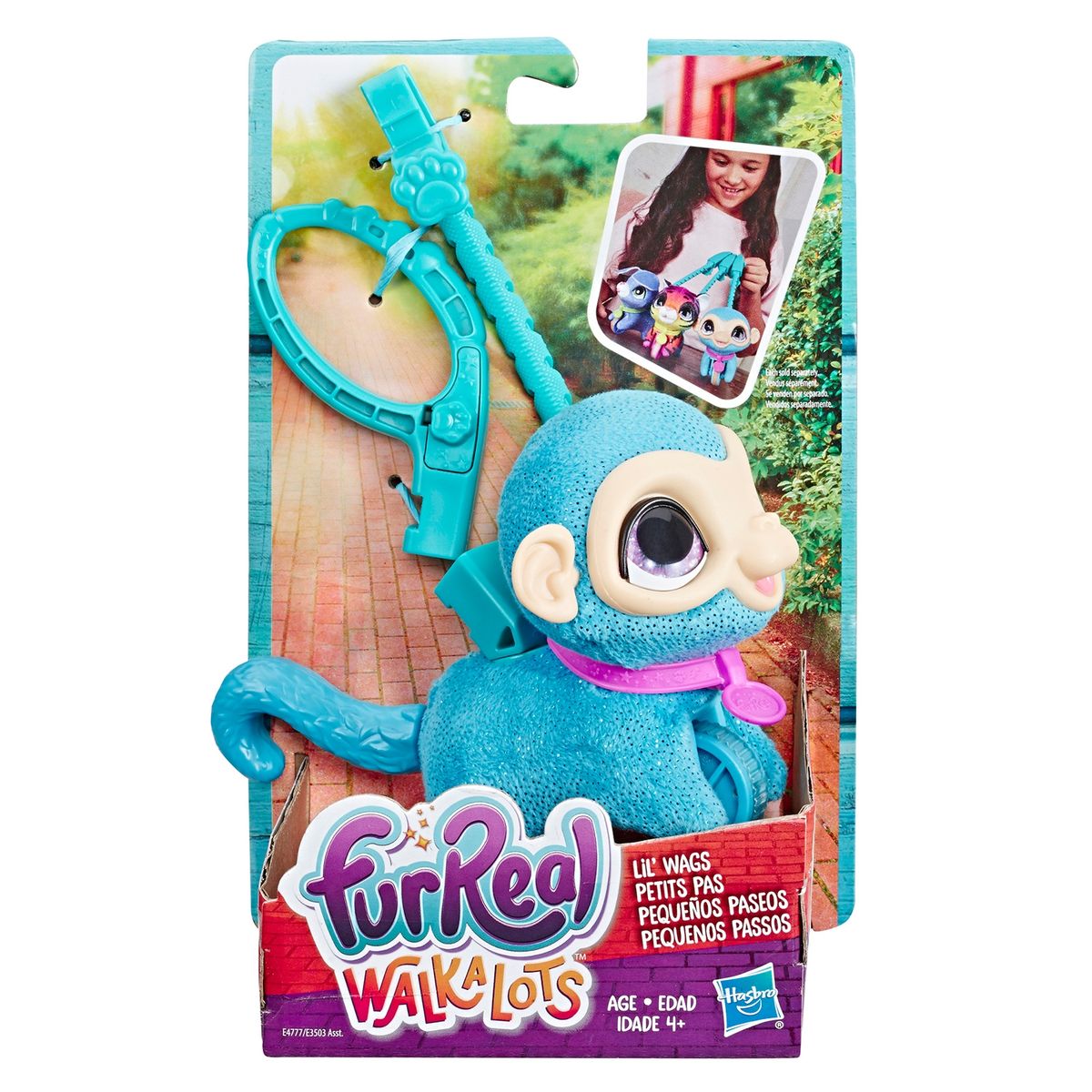 FURREAL FRIENDS - Peluche Furreal Friends Walkalots Mono Interactivo
