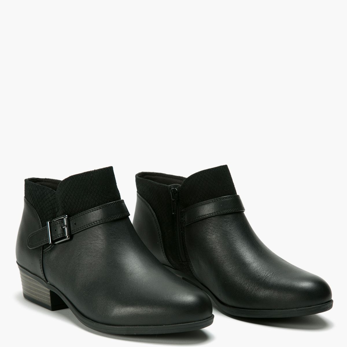 CLARKS - Botín Mujer Negro Clarks