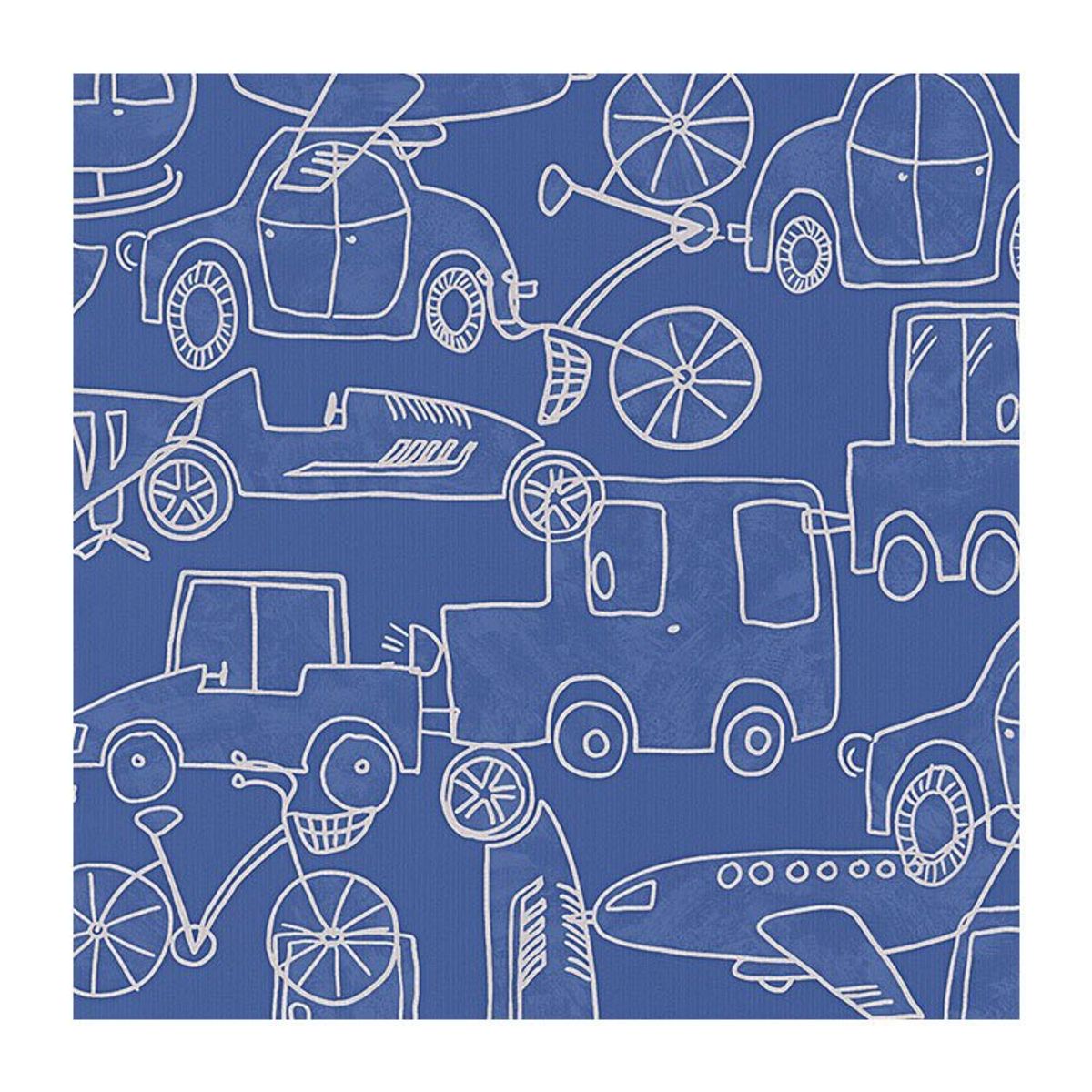PAPELMURAL COM - Papel Mural Infantil Autos