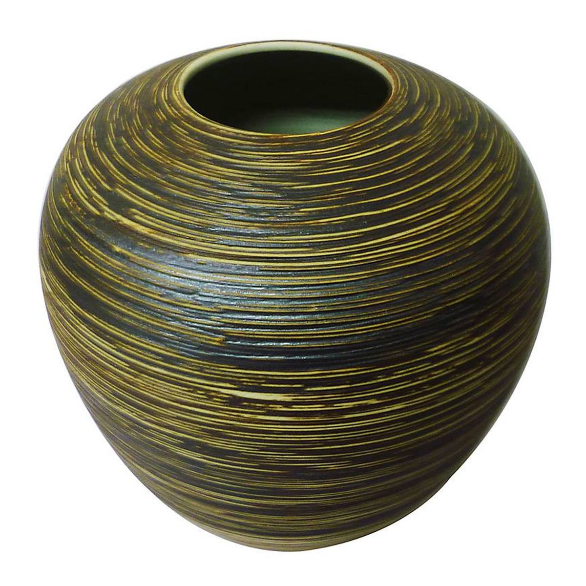 SOHOGAR - Florero De Cerámica Diseño Capri 16 Cm