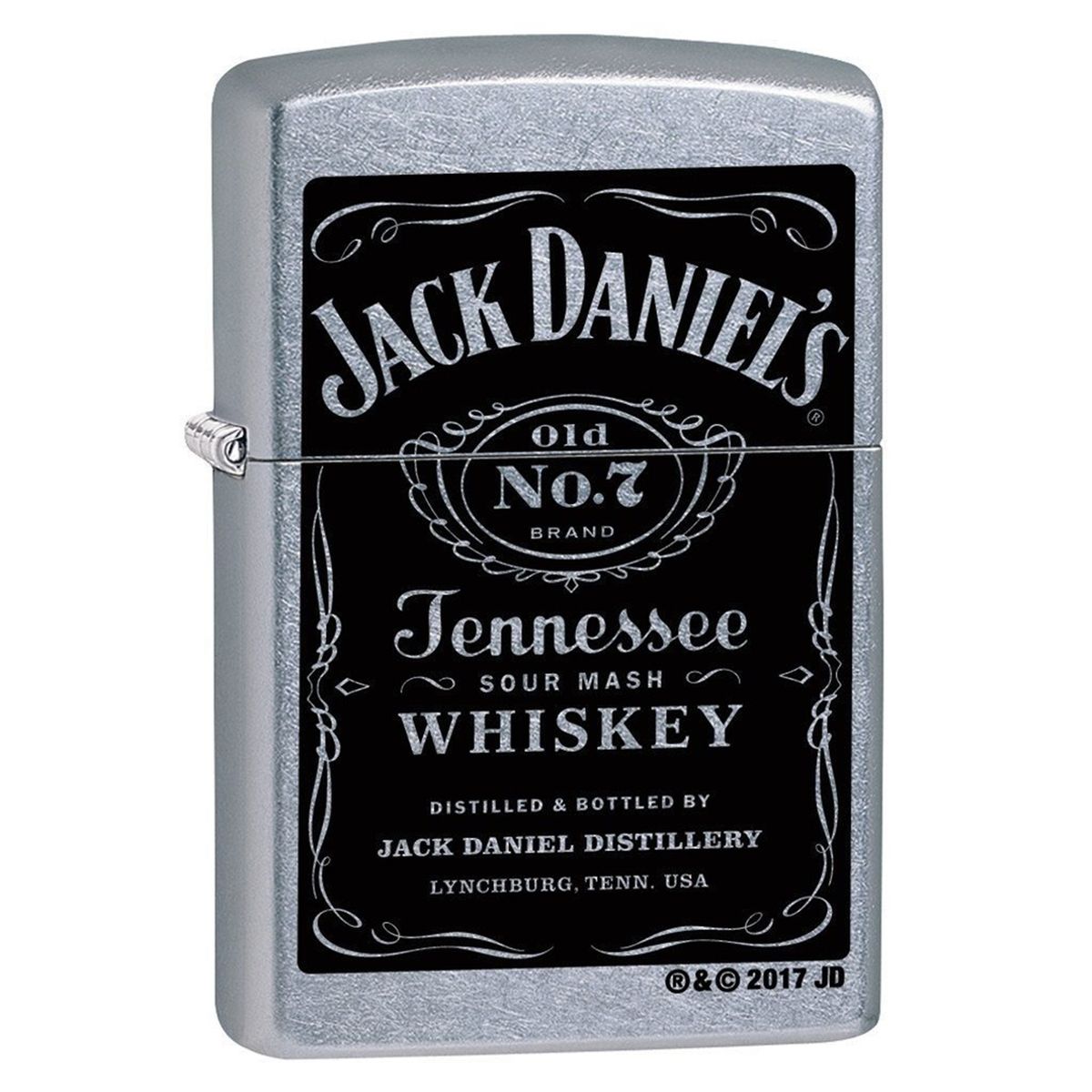 TODOBAGS - Encendedor Zippo Jack Daniels Plateado