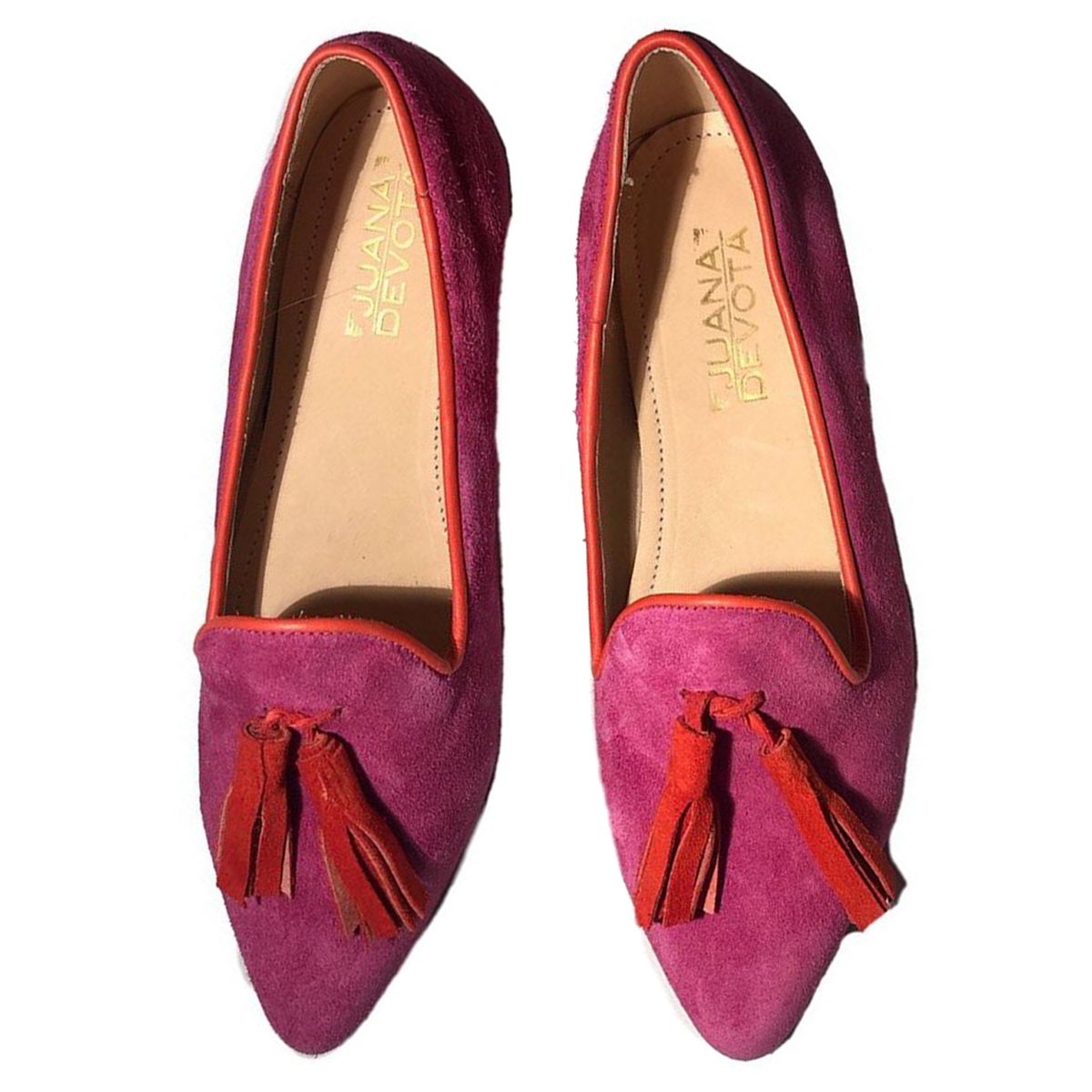 JUANA DEVOTA - Mocasin Fucsia