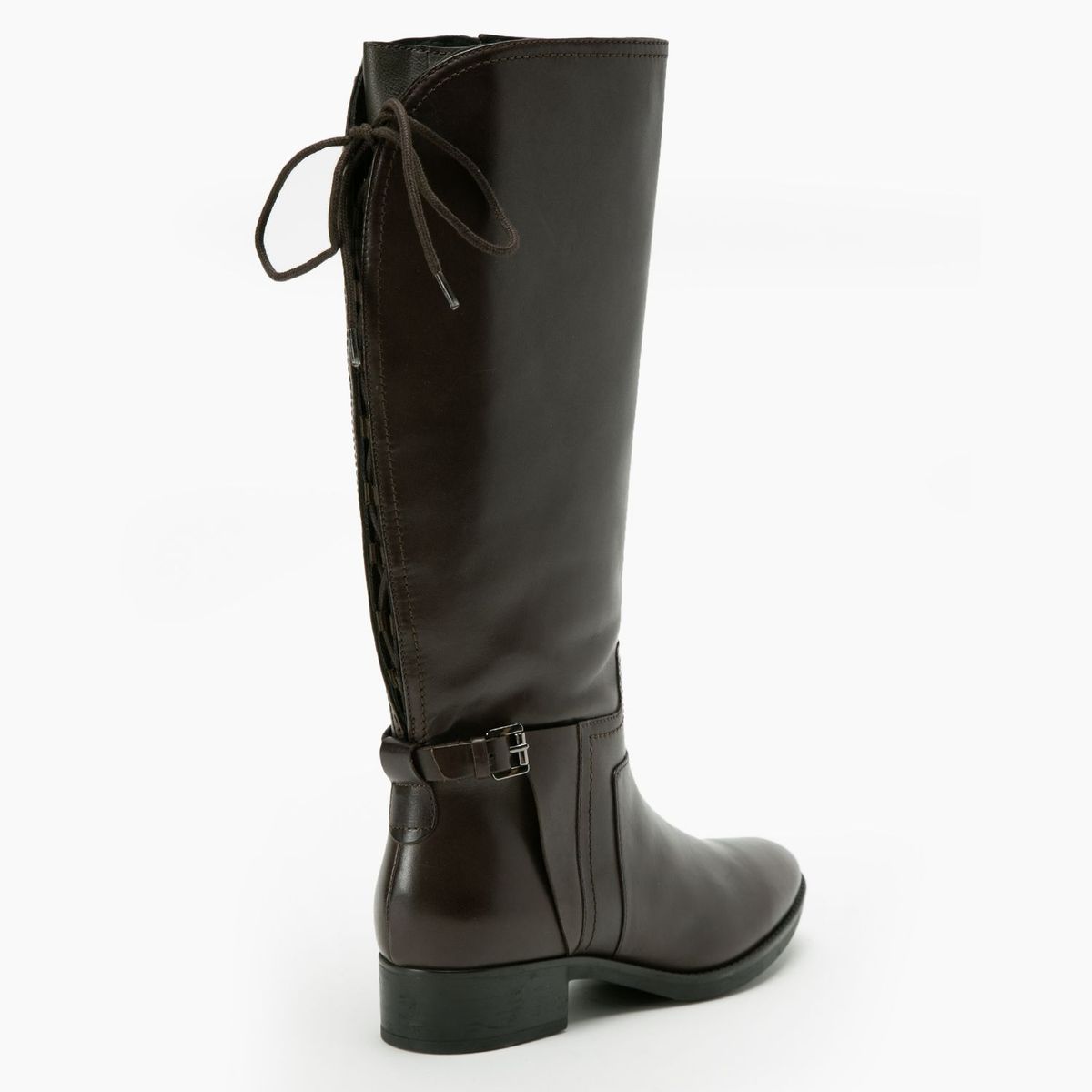 GEOX - Bota Mujer Cuero Café