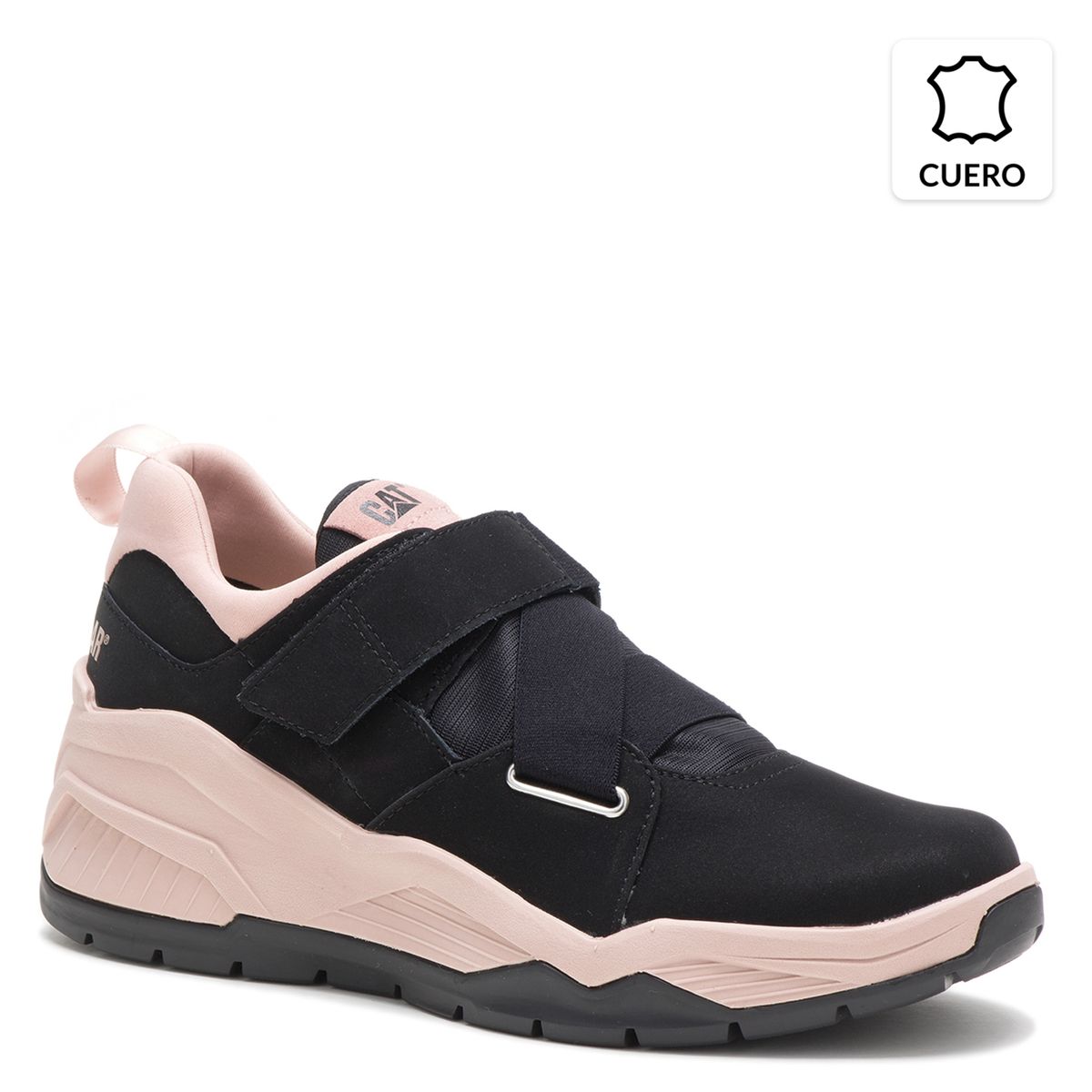CAT - Zapatilla Urbana de Cuero Mujer