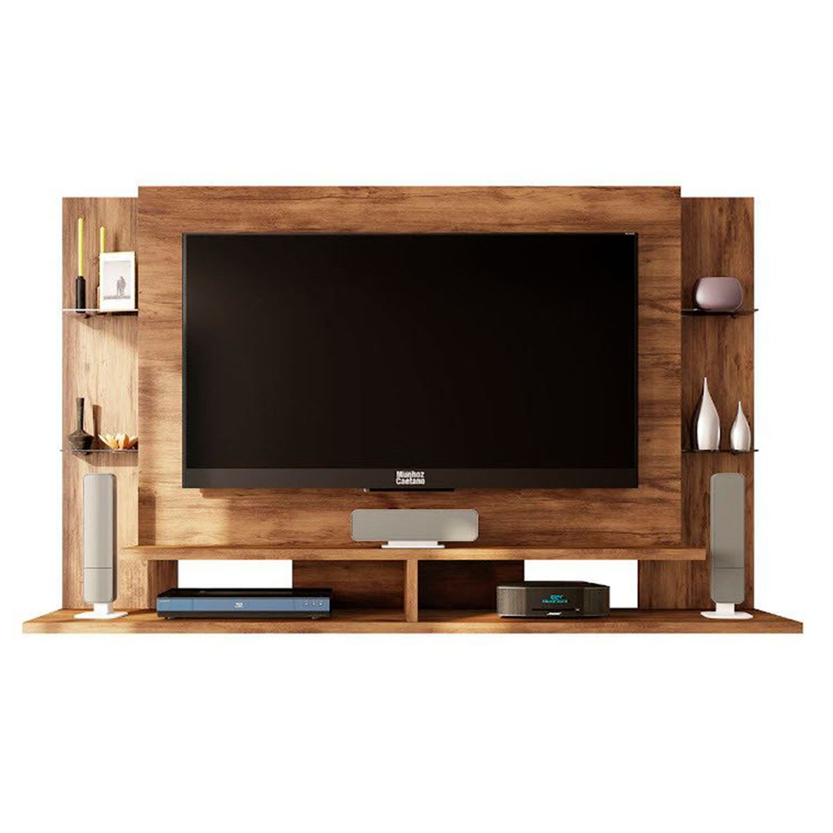 ROCH LTDA - Panel Dominio 55 109x33x182 Color Tabaco