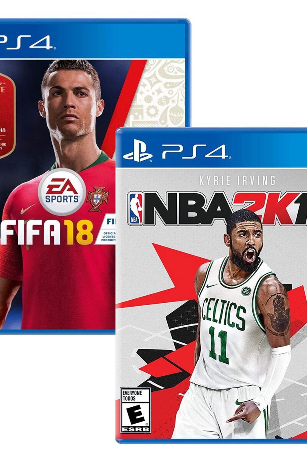 PLAYSTATION - 2 Juegos Completos FIFA 18  NBA 2K18 (PS4)