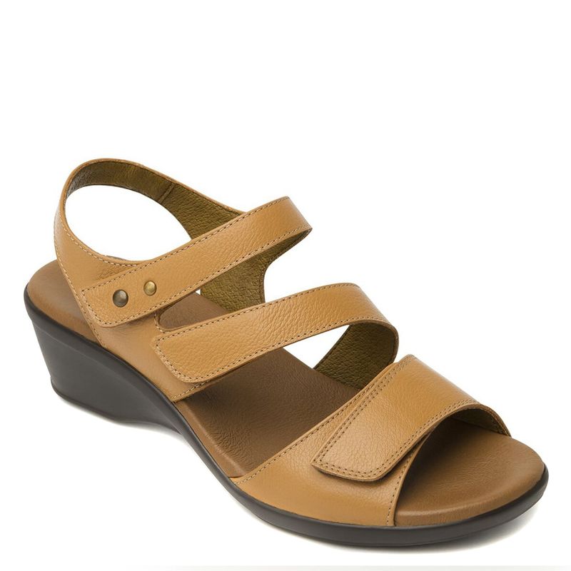 FLEXI - Sandalia Mujer Cometa Camel