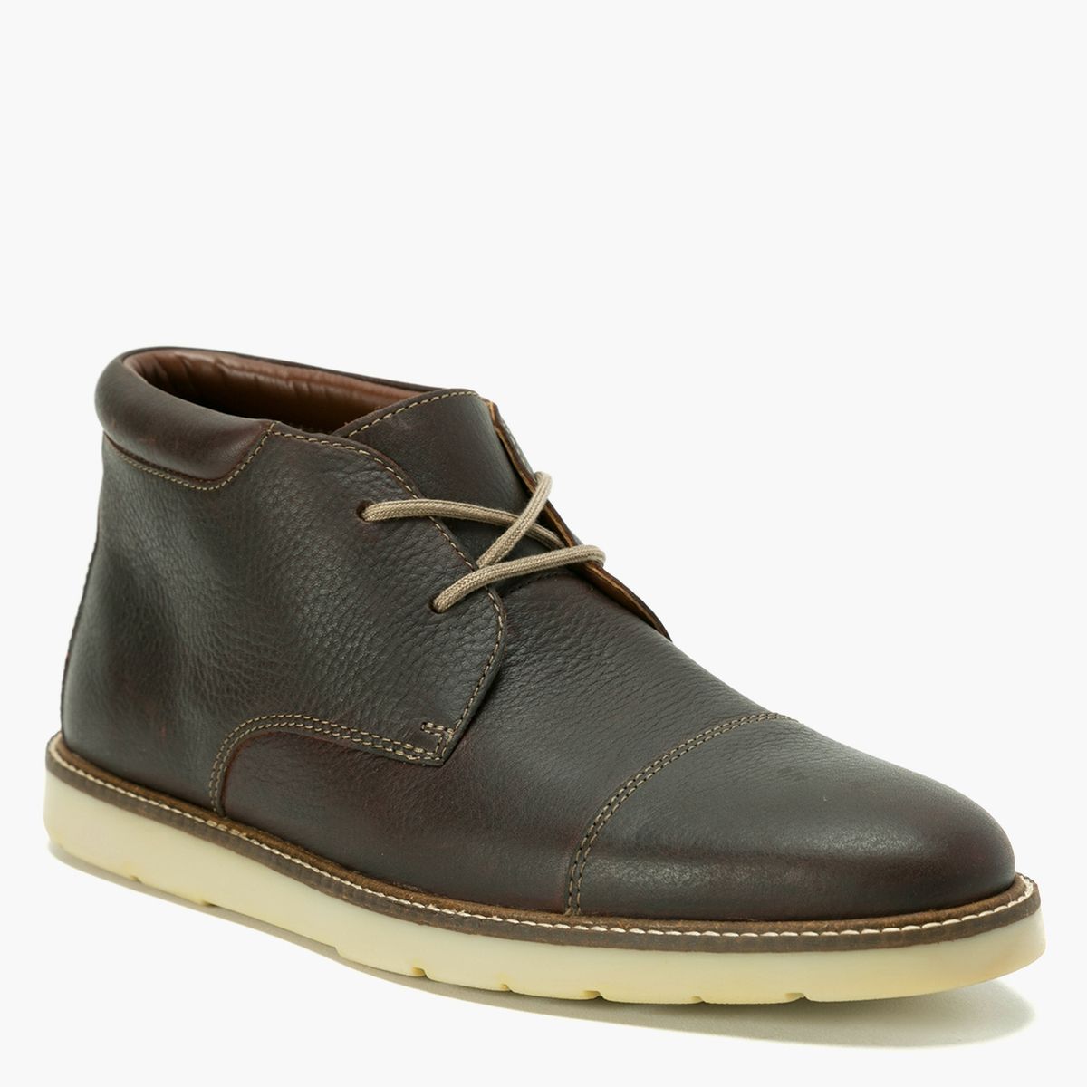 CLARKS - Botín Hombre Cuero Café