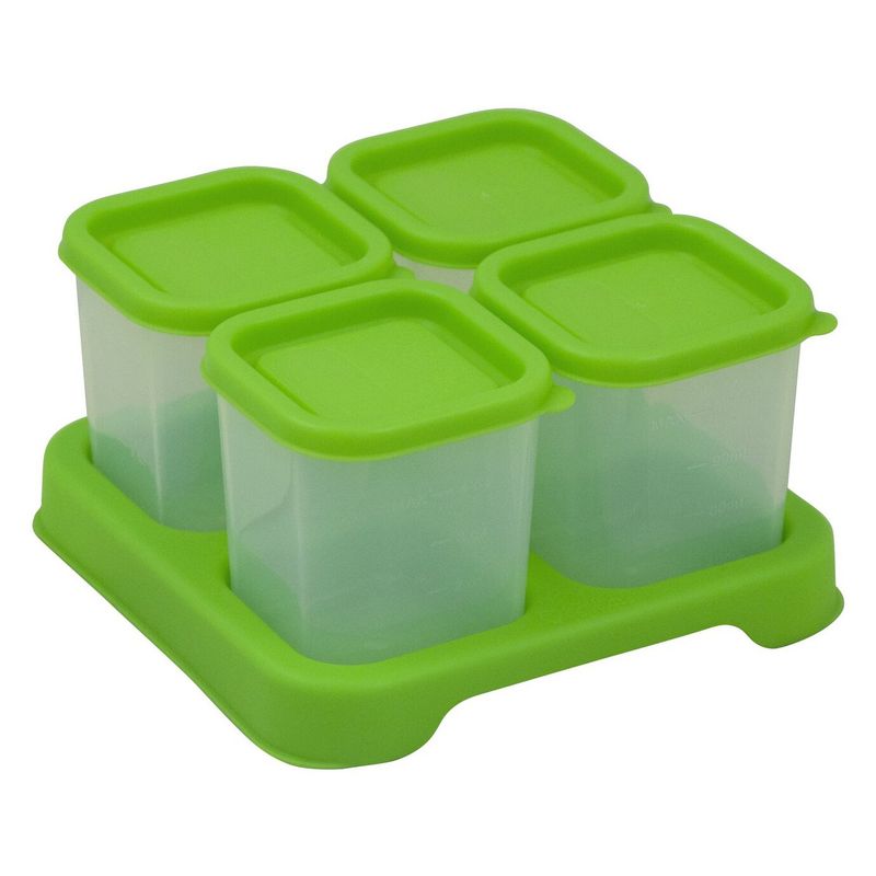 GREEN SPROUTS - Envases de Plástico 120ml Verde