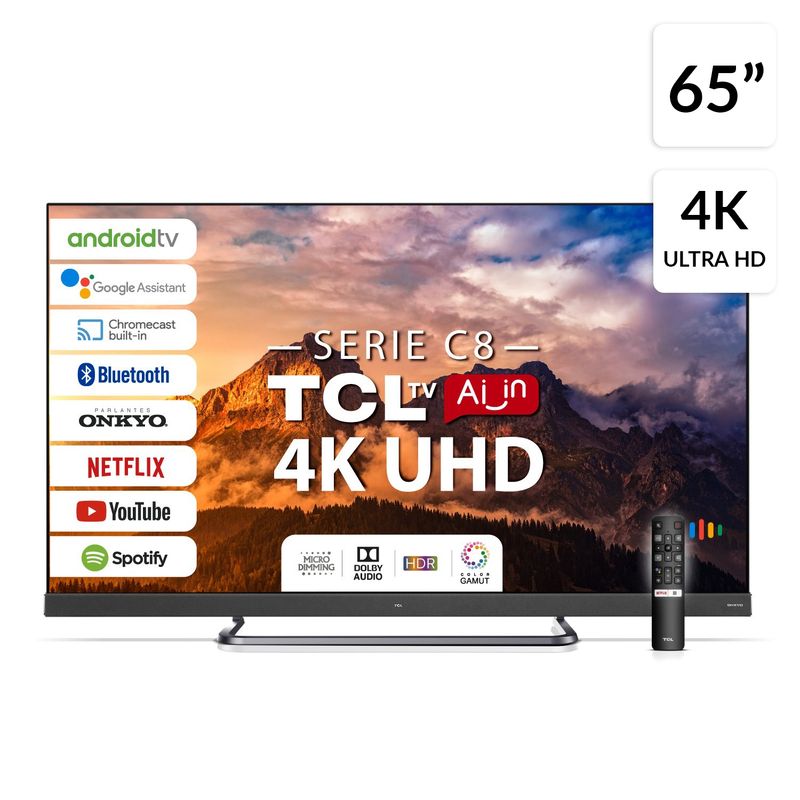 TCL - Led 65" 65C8 Android Tv Uhd 4K / Onkyo