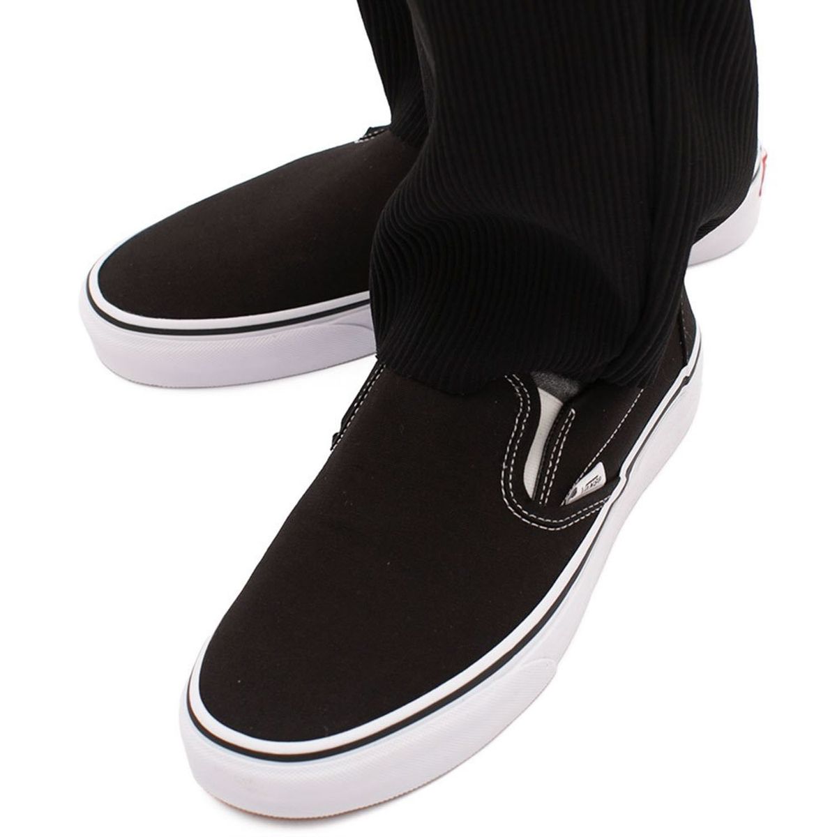VANS - Ua Classic Slip Zapatilla Urbana Hombre Negro Vans