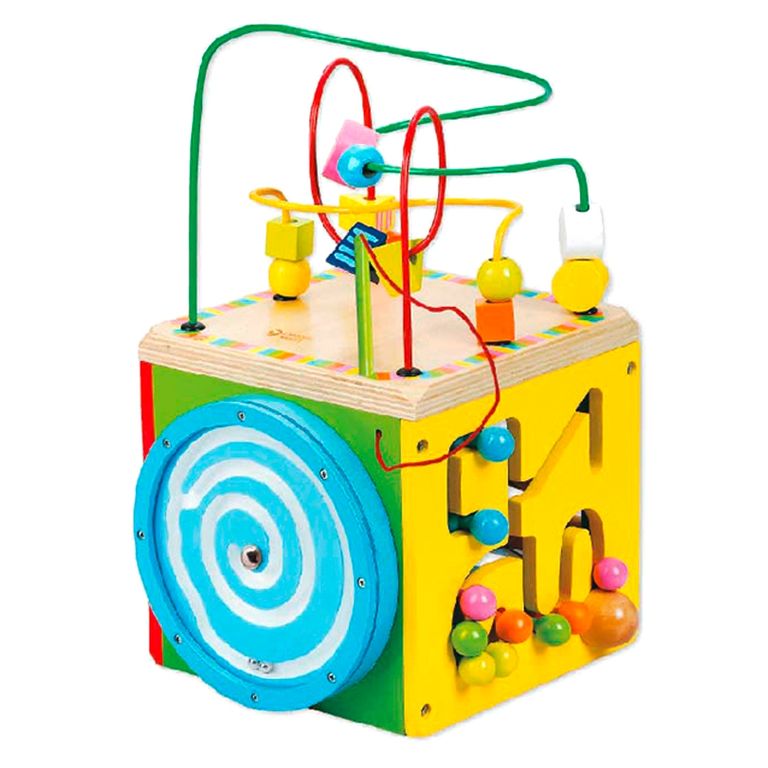 KIDSCOOL Cubo De Madera Multifuncional Montessori