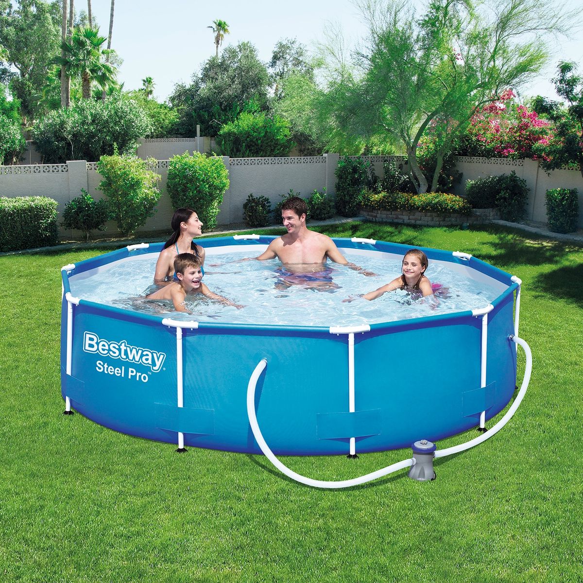 BESTWAY - Piscina Estructural con Filtro 305 cm. Bestway