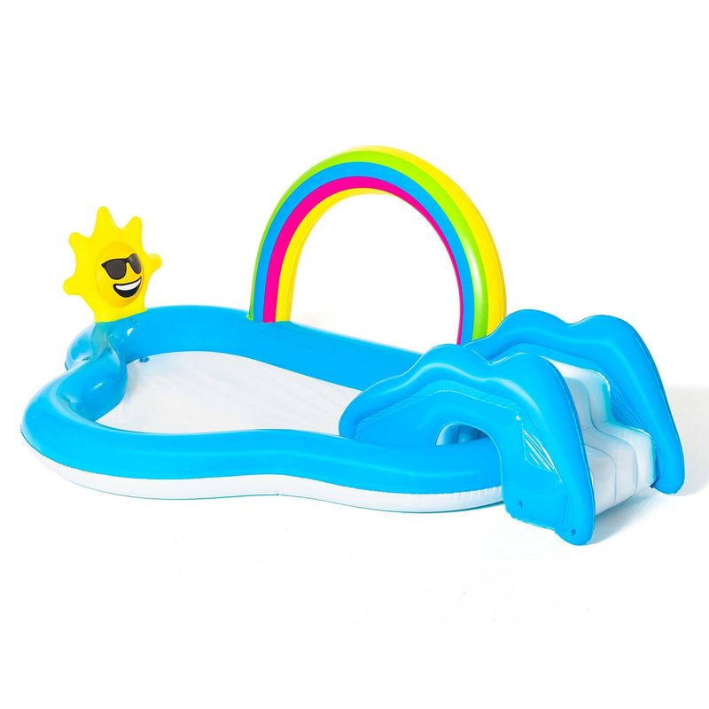 BESTWAY - Juego Inflable Diseño Arco Iris 257 cm Bestway
