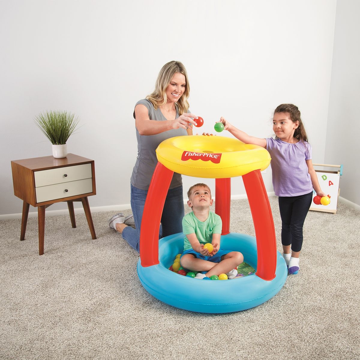 FISHER PRICE - Piscina de Pelotas Fisher Price Amigos Animales.