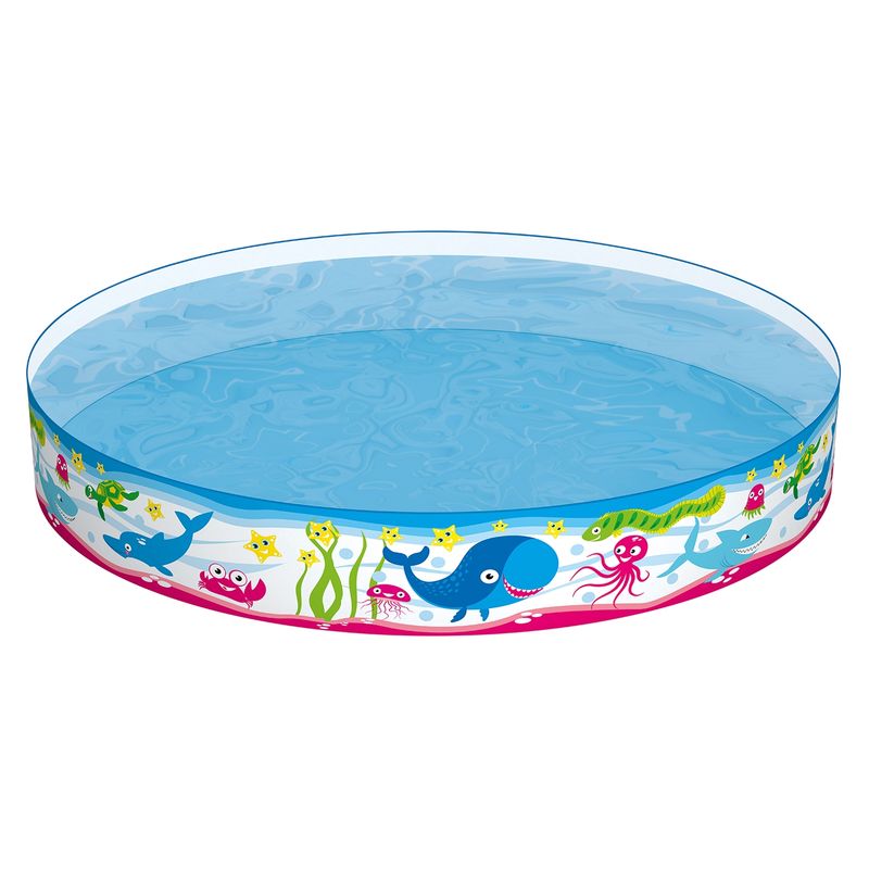 BESTWAY - Piscina Semirigida Fondo Marino 152 Cm
