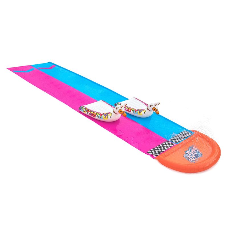 BESTWAY - deslizador Doble de Llama 487 cm Bestway