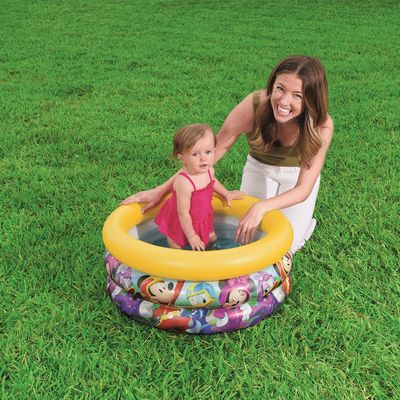 Imagen 2 del producto Piscina Inflable 3 Anillos Mickey