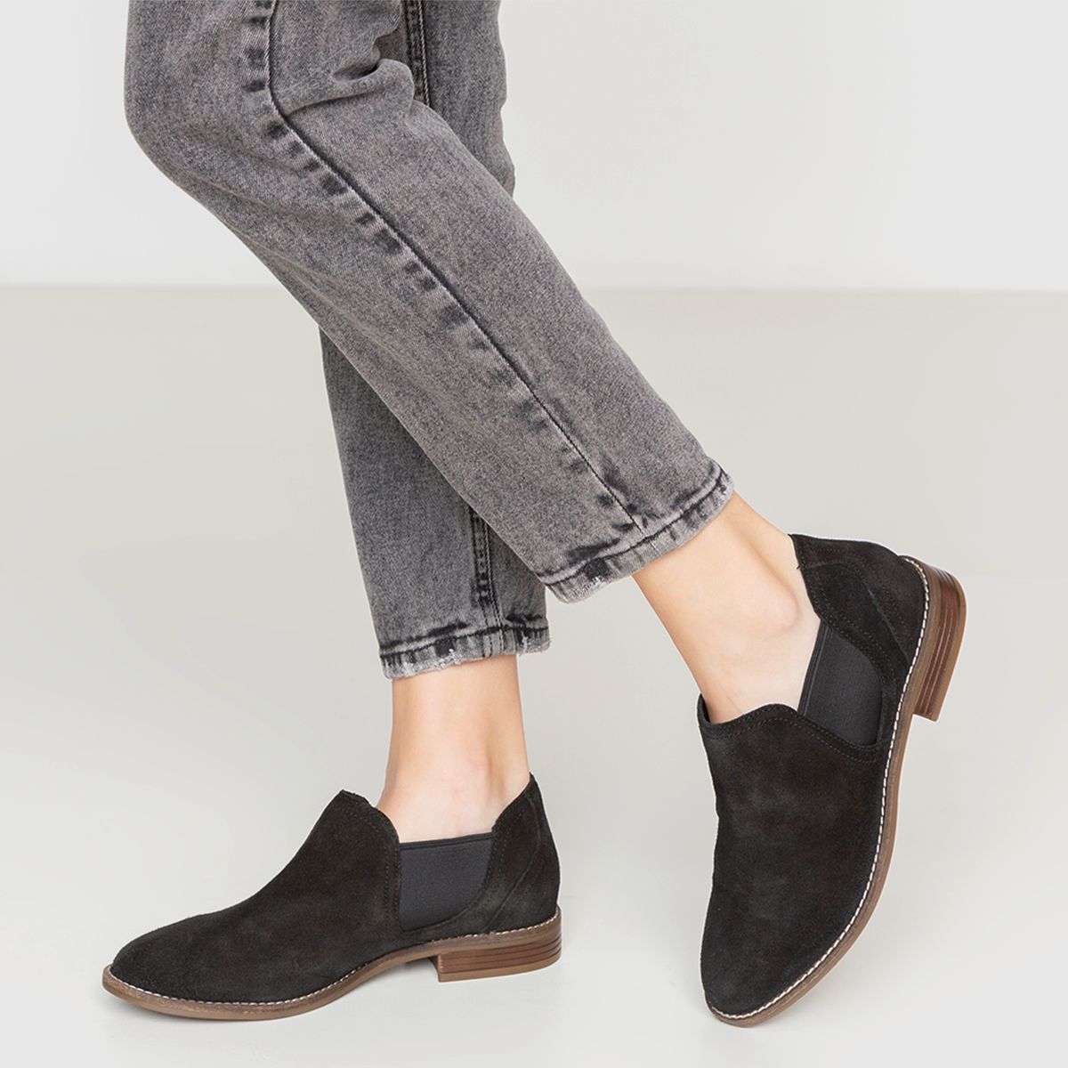 CLARKS - Botín Mujer Negro