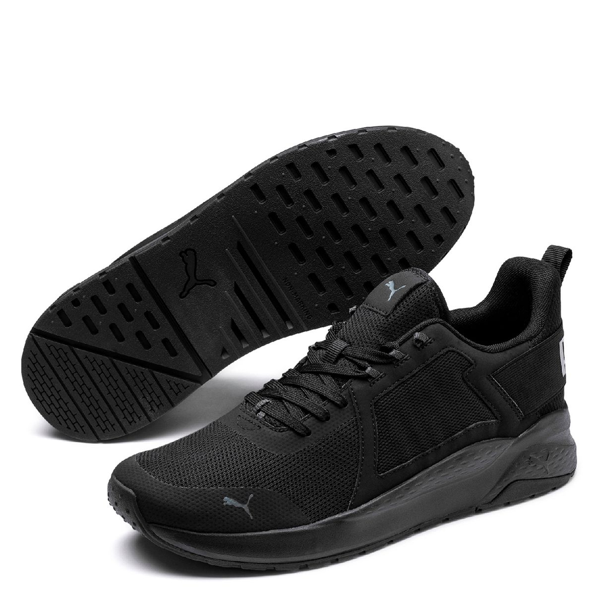 PUMA - Anzarun Zapatilla Urbana Hombre Negro Puma