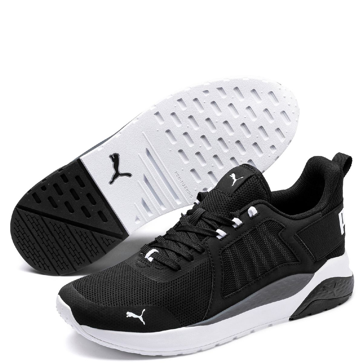 PUMA - Anzarun Zapatilla Urbana Hombre Negro Puma