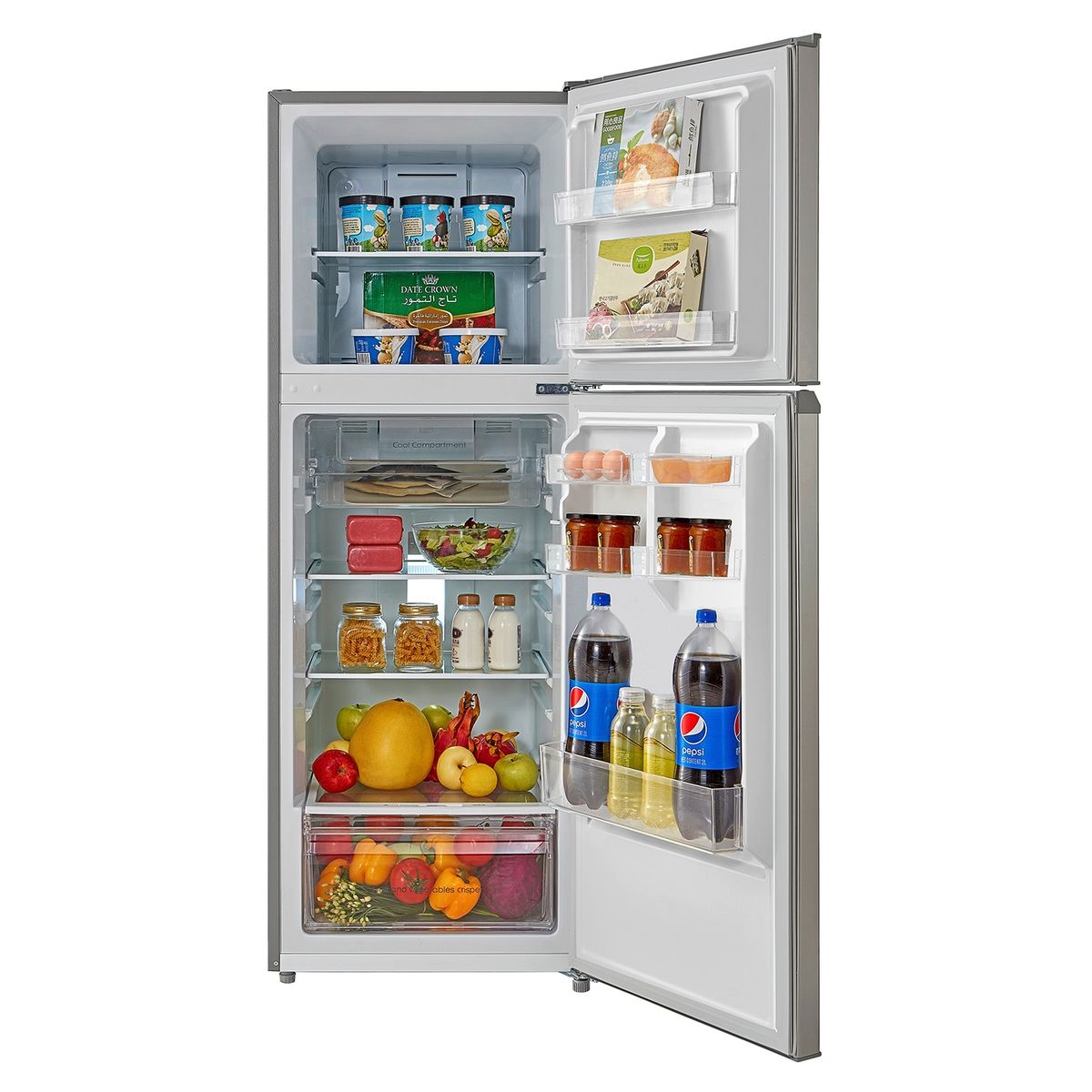 MIDEA - Refrigerador Midea No Frost 222 lt MRFS-2260S294FW