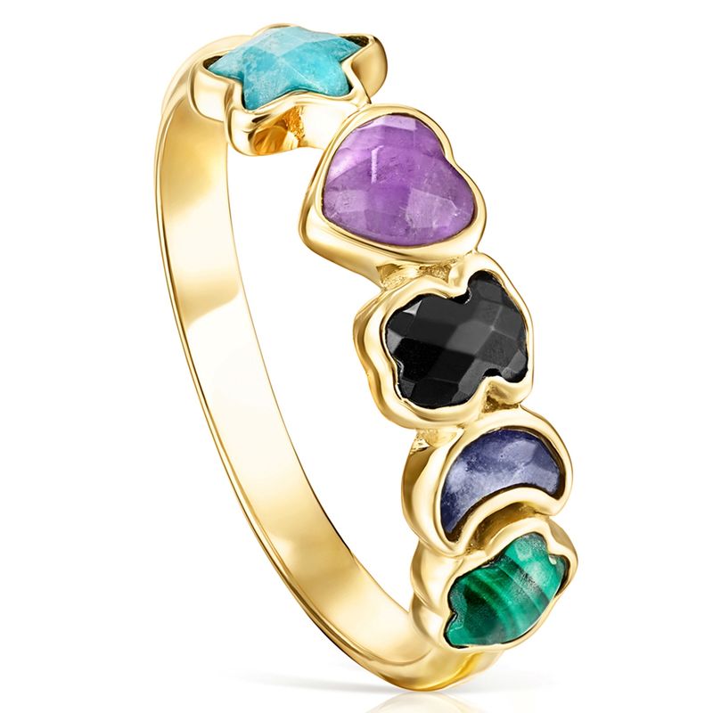 TOUS - Anillo Vermeil Mujer Tous