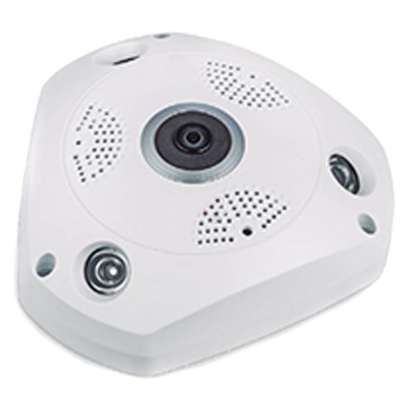 GENERICO - Cámara Seguridad 360 Grados Visión Nocturna