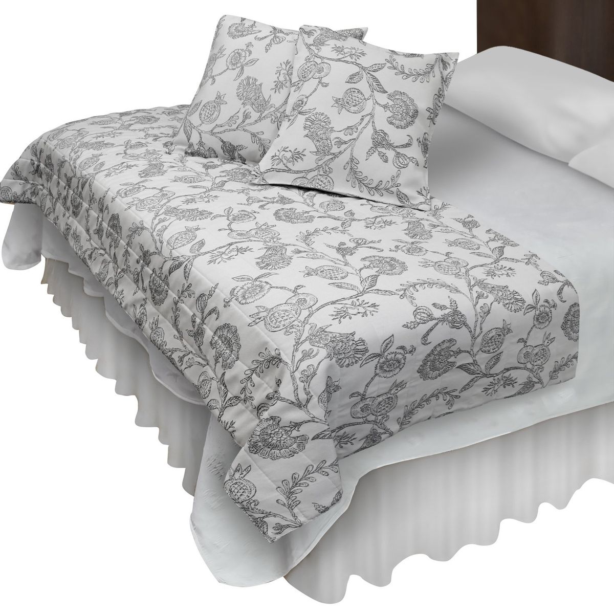 MALLORCA - Piecera con Fundas Terra Grafito Reversible