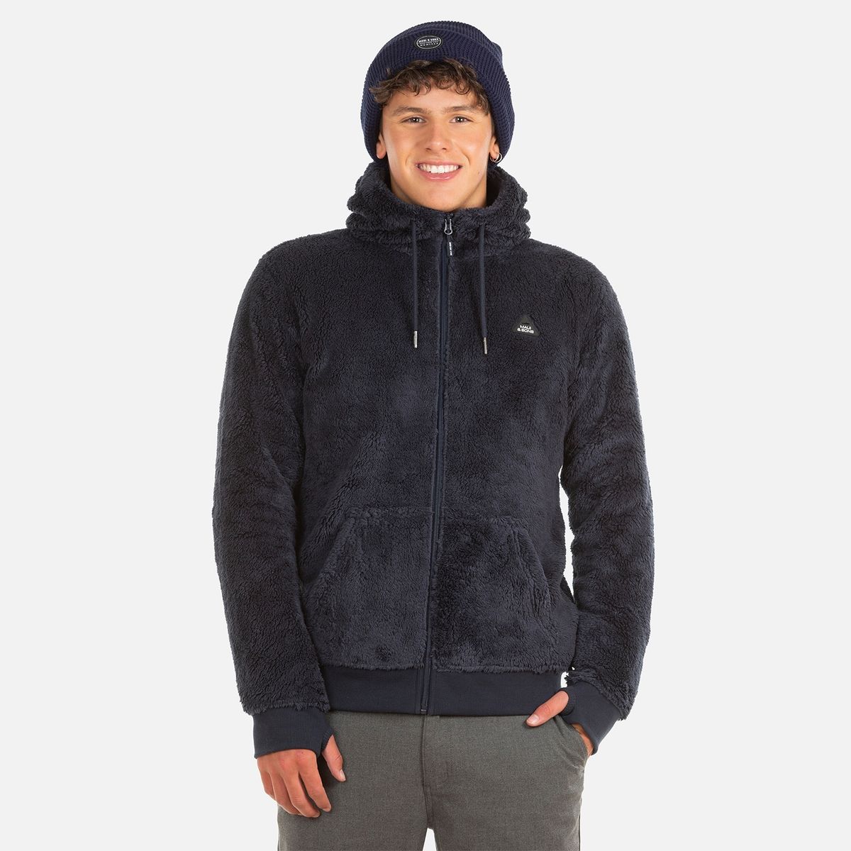 MAUI AND SONS - Polerón Niño Poliestér Reciclado Con Cierre Maui And Sons