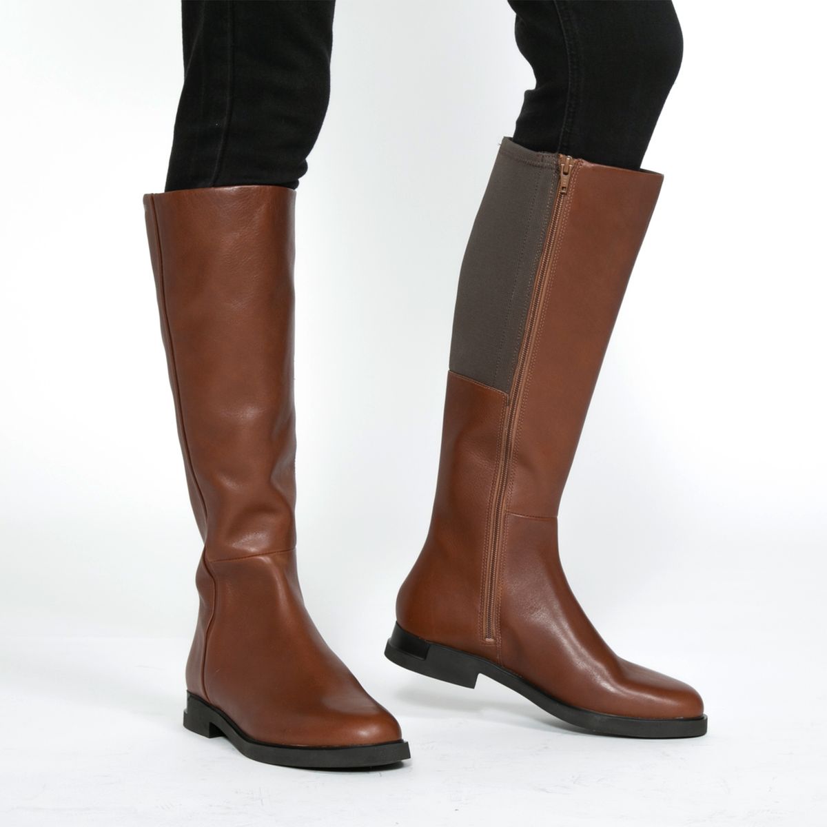 CAMPER - Bota Mujer Cuero Café