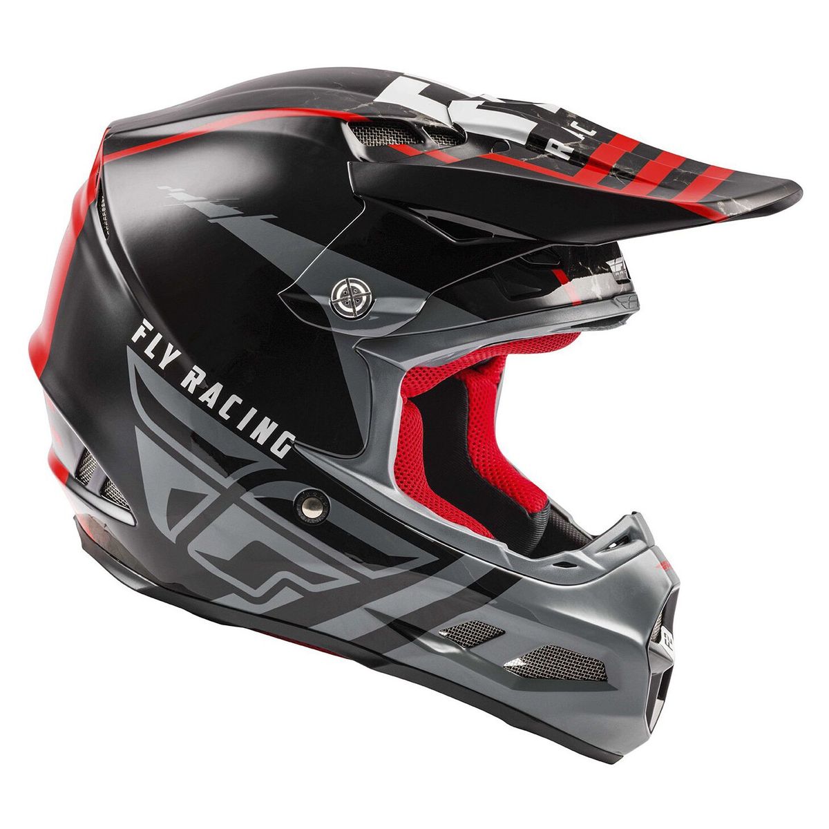 FLYRACING - Casco F-2 Granite Red