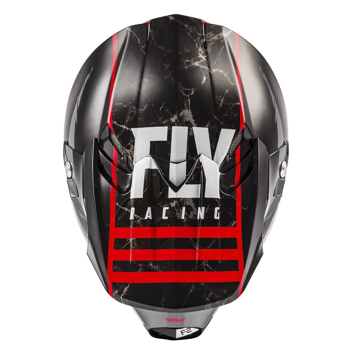 FLYRACING - Casco F-2 Granite Red