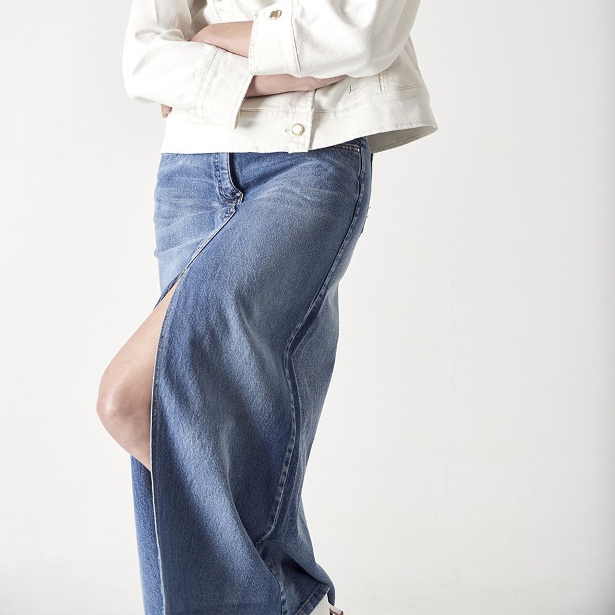 MOMCHIC - Falda Sofia Denim